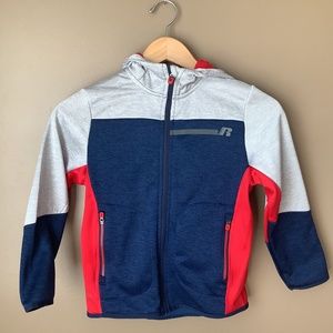 Russell boys tech fleece jacket 8